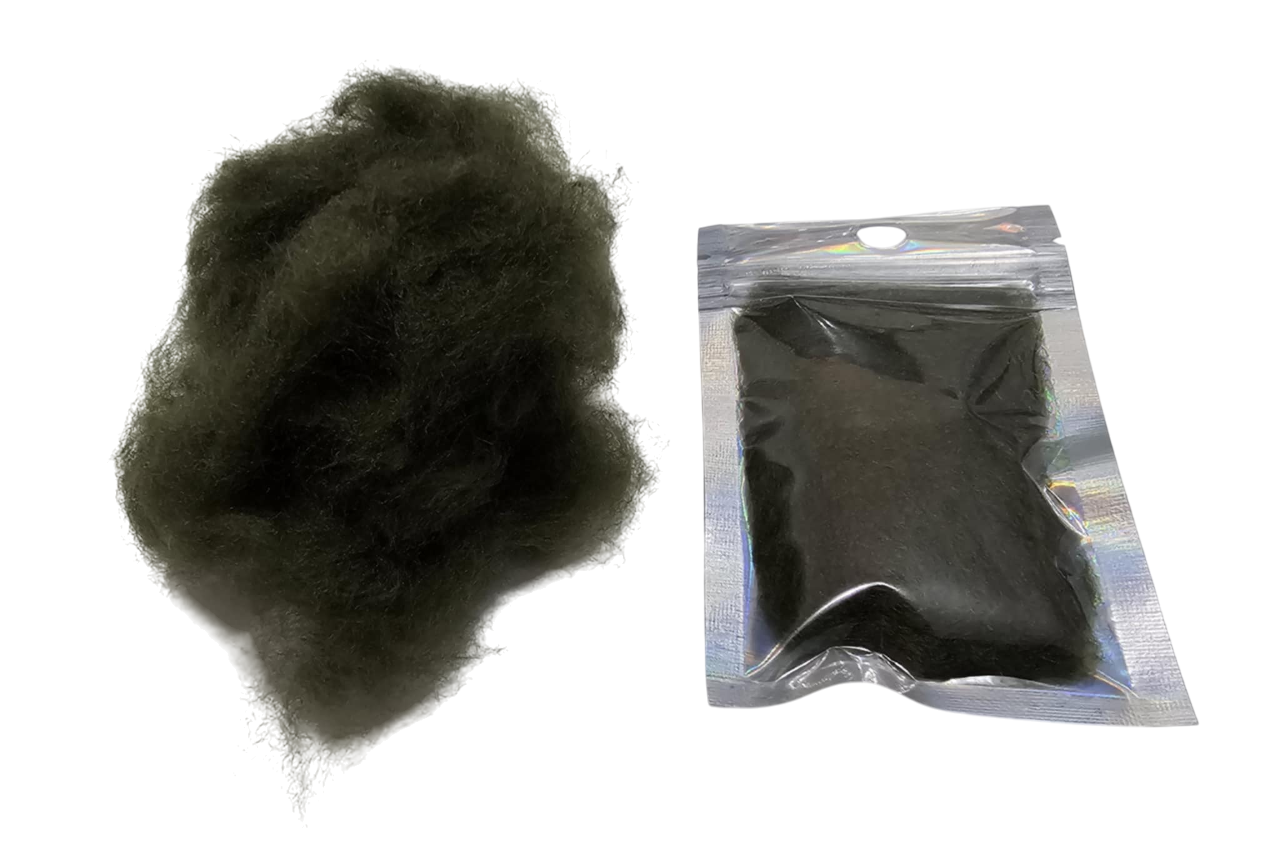 Dark Olive Dubbing (100% Synthetic)