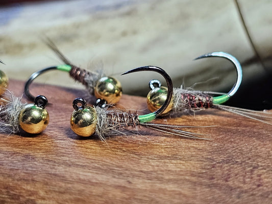 Green tag Pheasant Tail