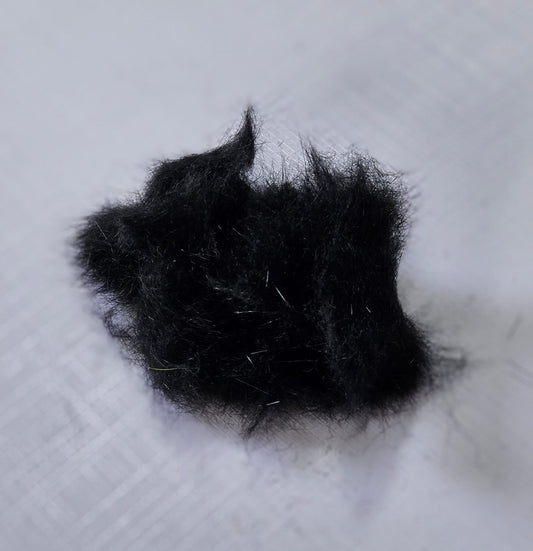 Muskrat Black Dubbing
