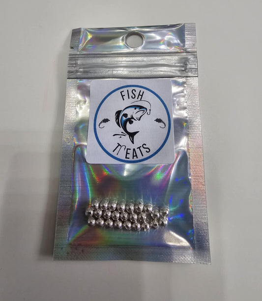 3.5mm tungsten slotted beads
